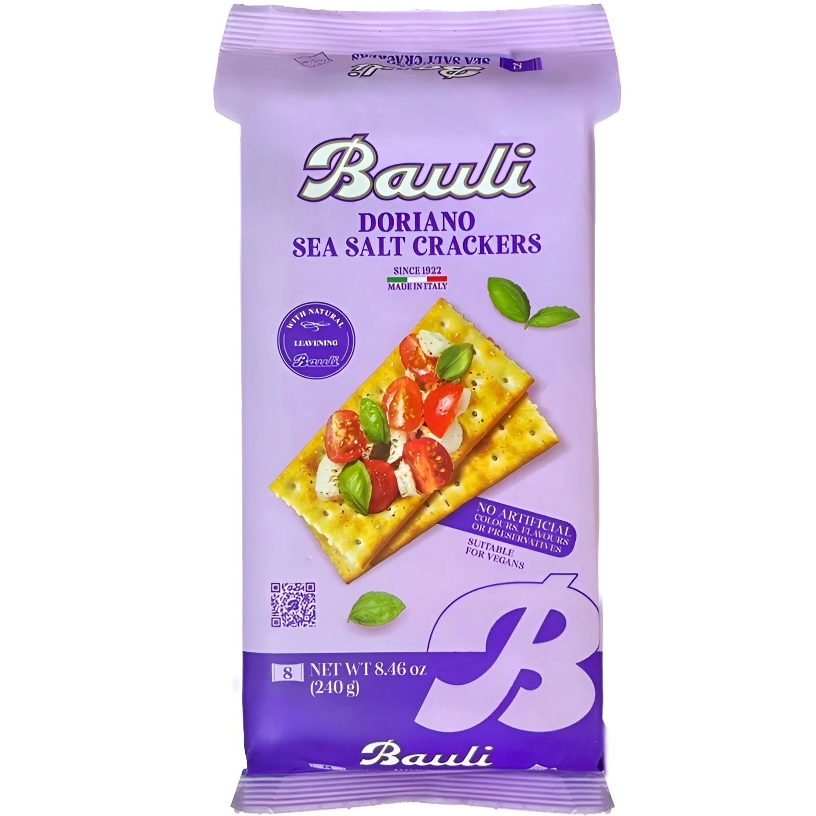 Крекеры Bauli с Морской Солью Doriano 240гр Италия