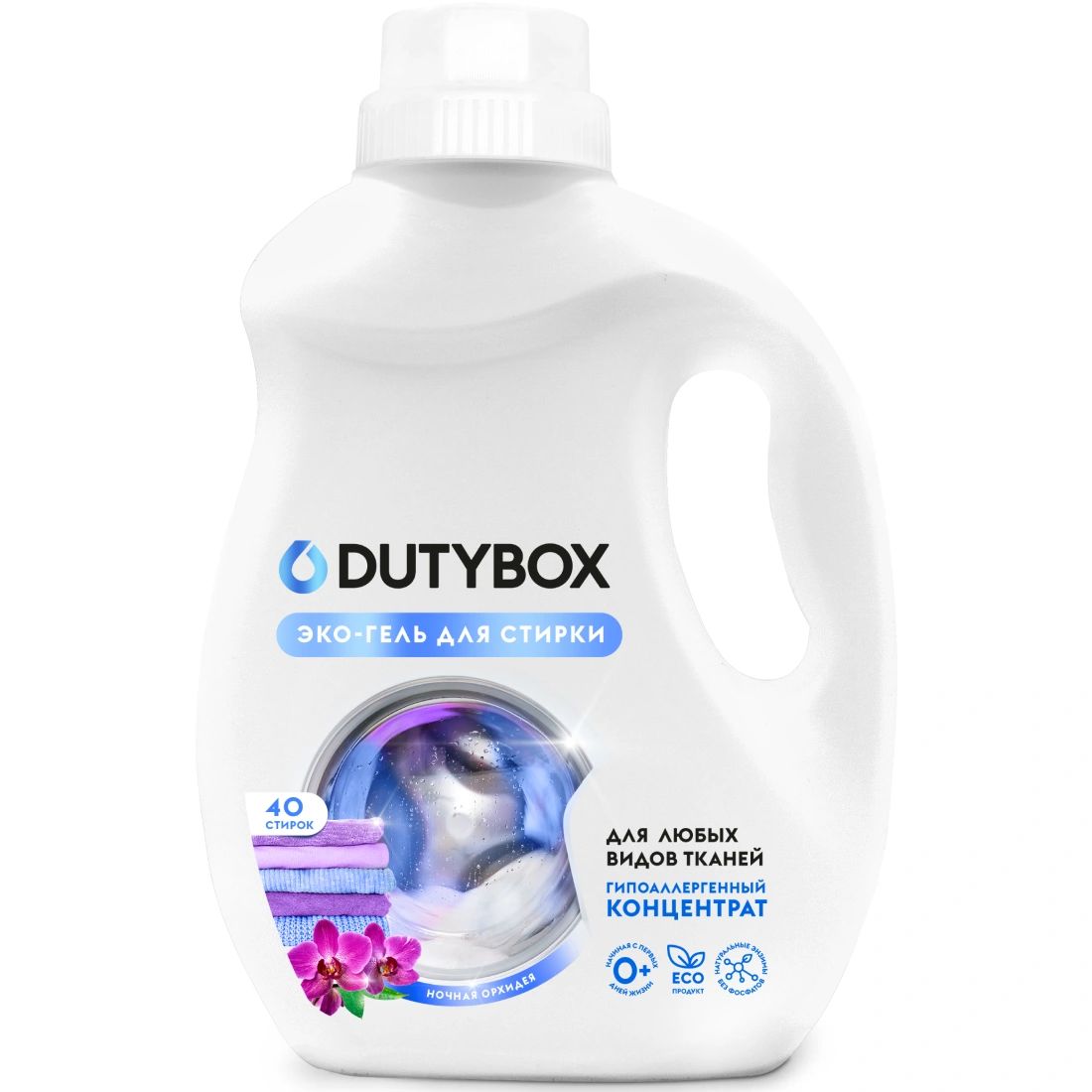 Эко-Гель для Стирки Концентрат Ночная Орхидея Dutybox 1л