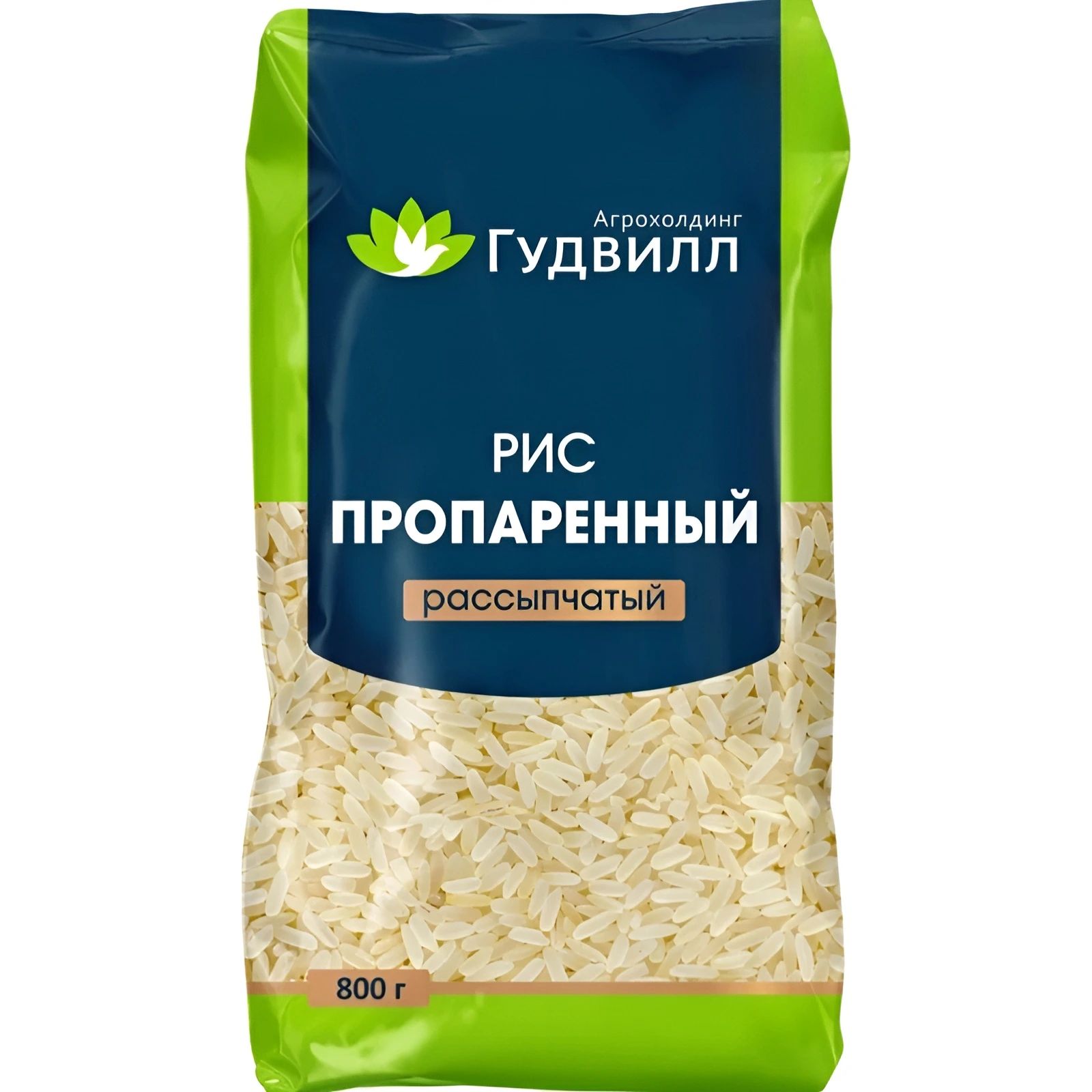Рис Пропаренный Гудвилл 800гр Алтай