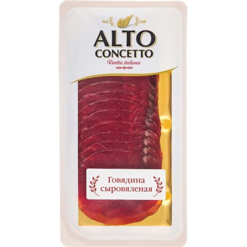 Говядина Сыровяленая Alto Concetto 100гр Россия
