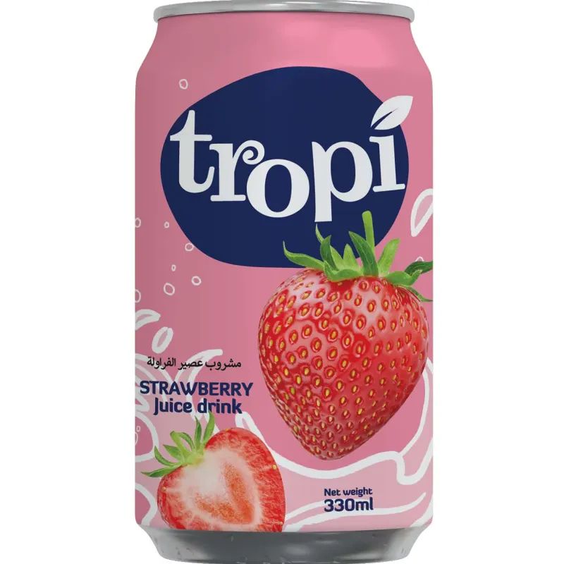 Напиток TROPI со вкусом Клубники 330мл Вьетнам