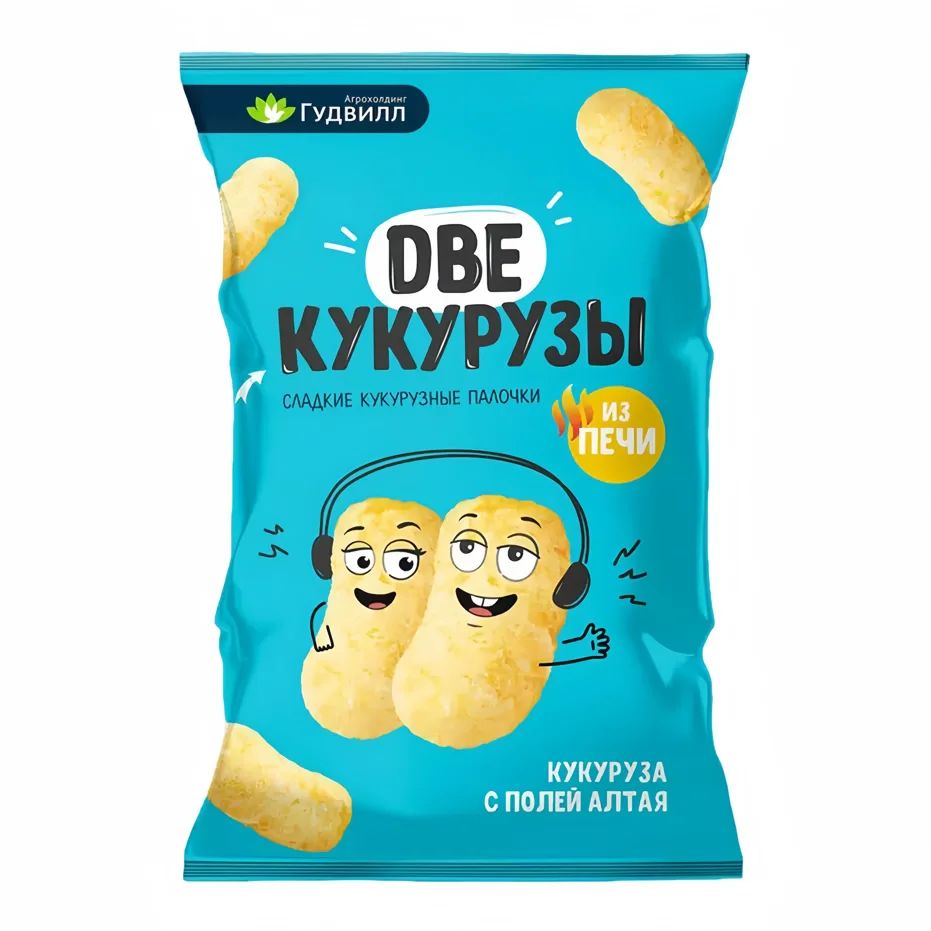 Кукурузные Палочки Две Кукурузы Гудвилл 140гр Алтай