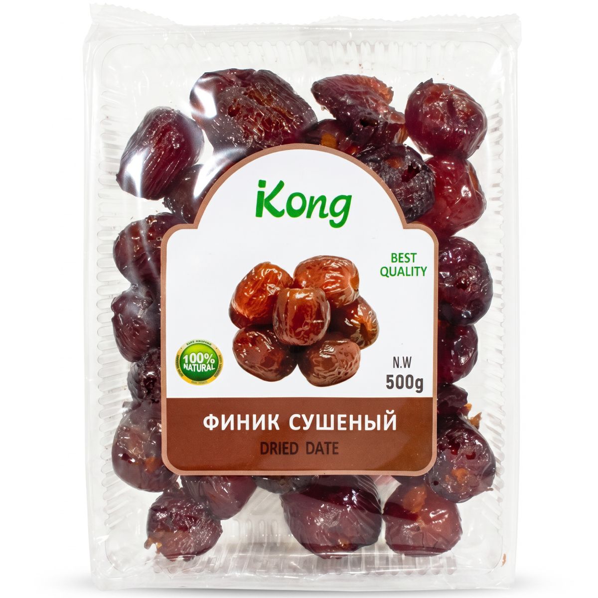 Финик сушеный б/к 500гр Kong
