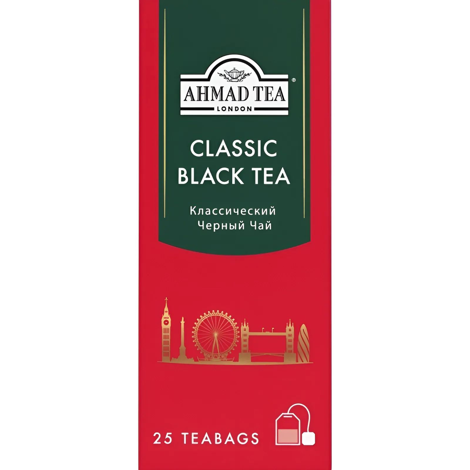 Чай Черный Ahmad 25*1,5гр Англия