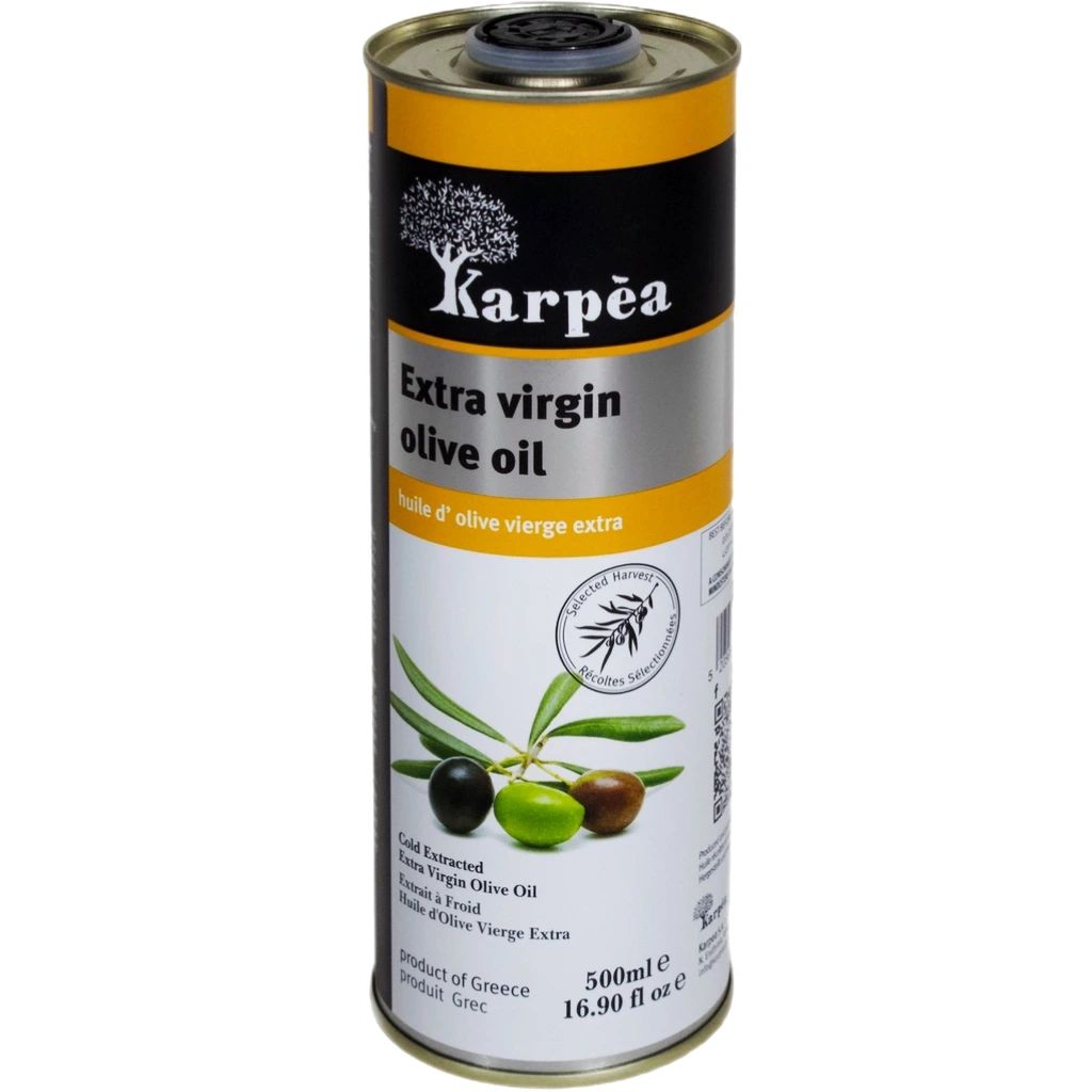 Масло Оливковое Karpea ж/б 0,5л Греция