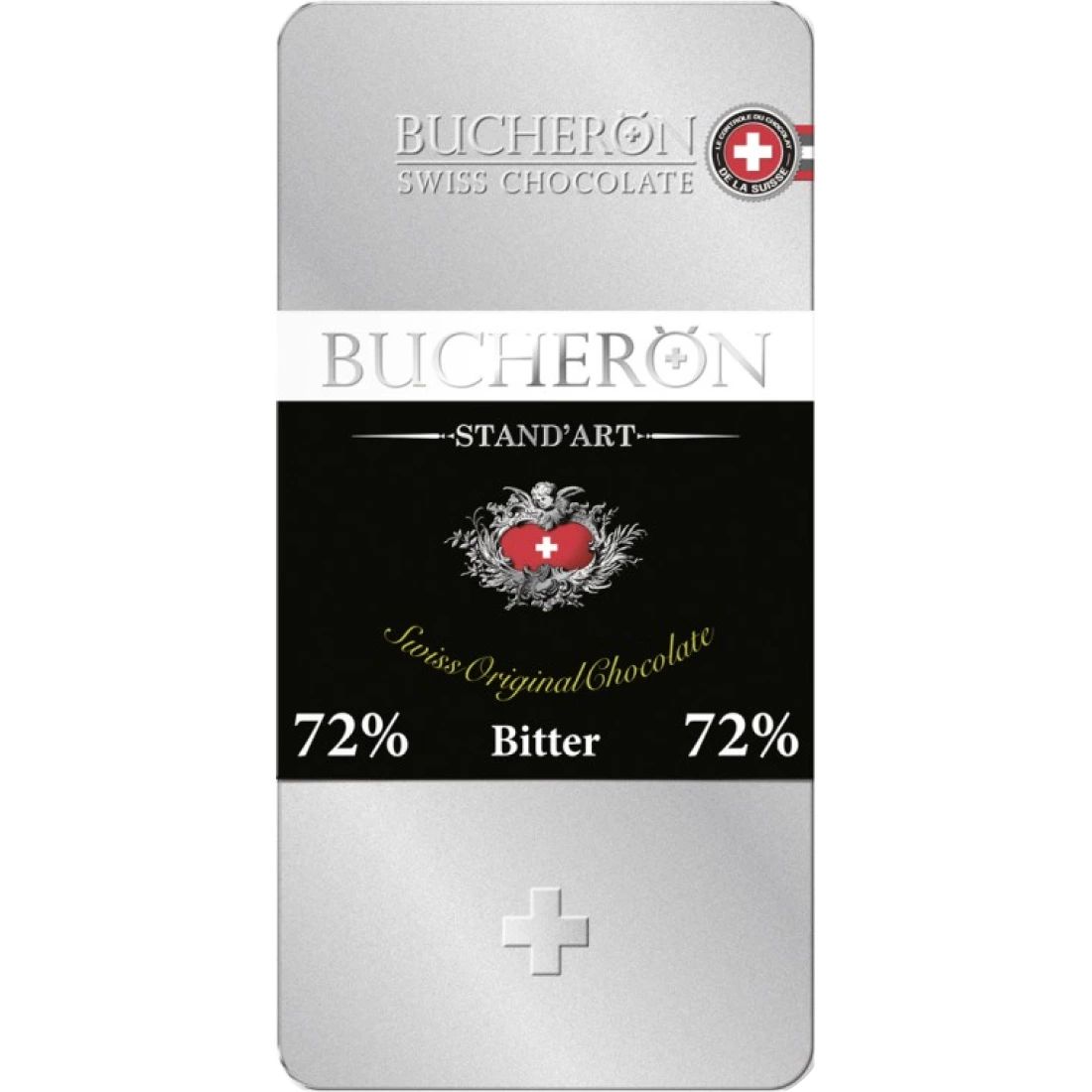 Шоколад Горький 72% Bucheron Standart 100гр Ярославль