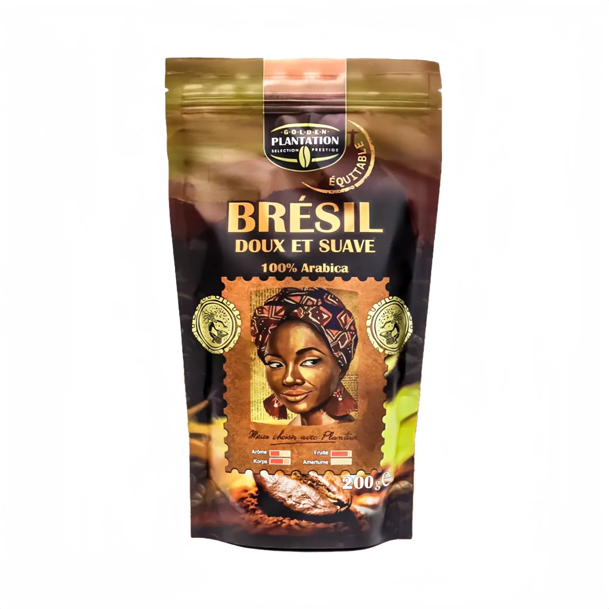 Кофе Растворимый Bresil Golden Plantation 200гр Франция