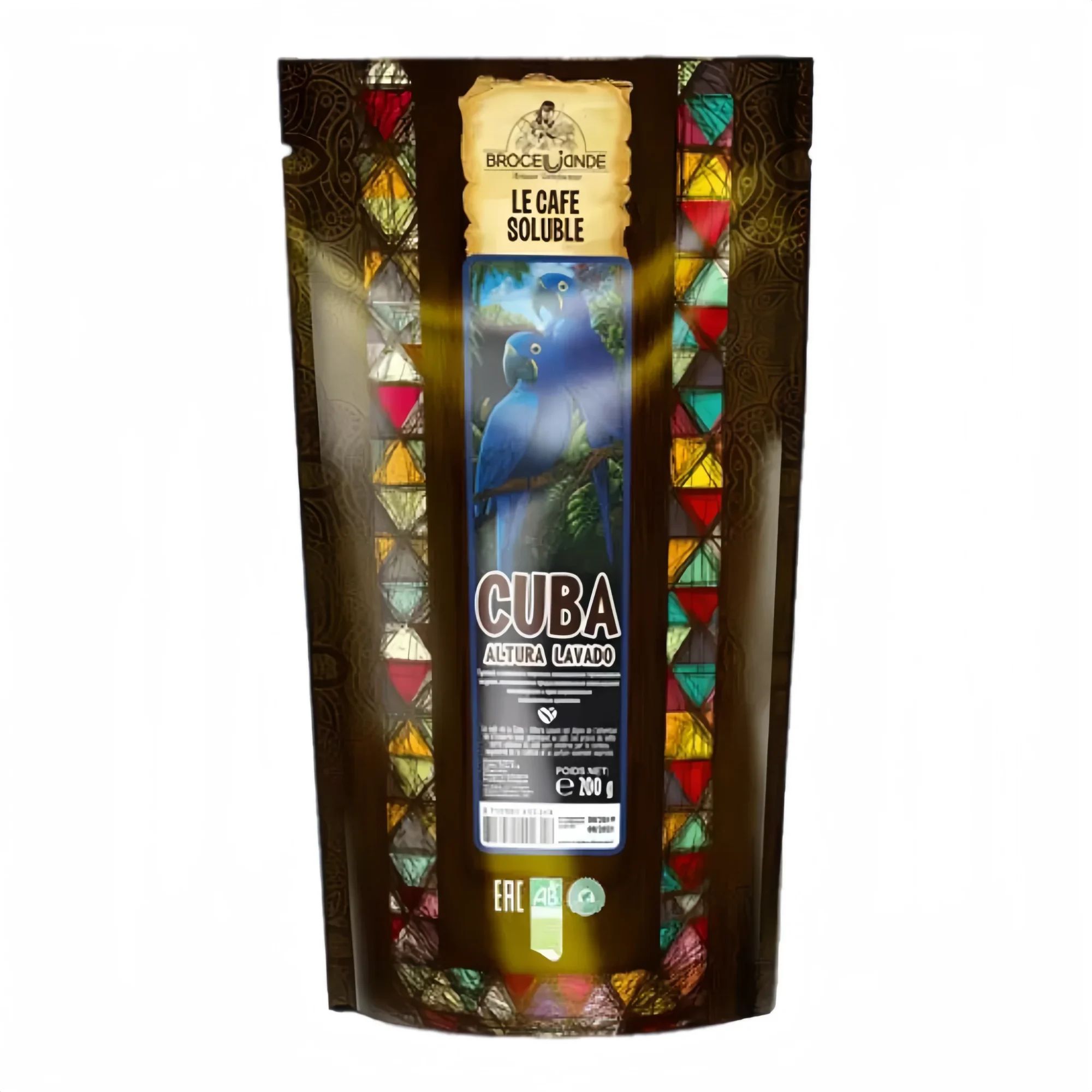 Кофе Растворимый Cuba Broceliande 200гр Франция