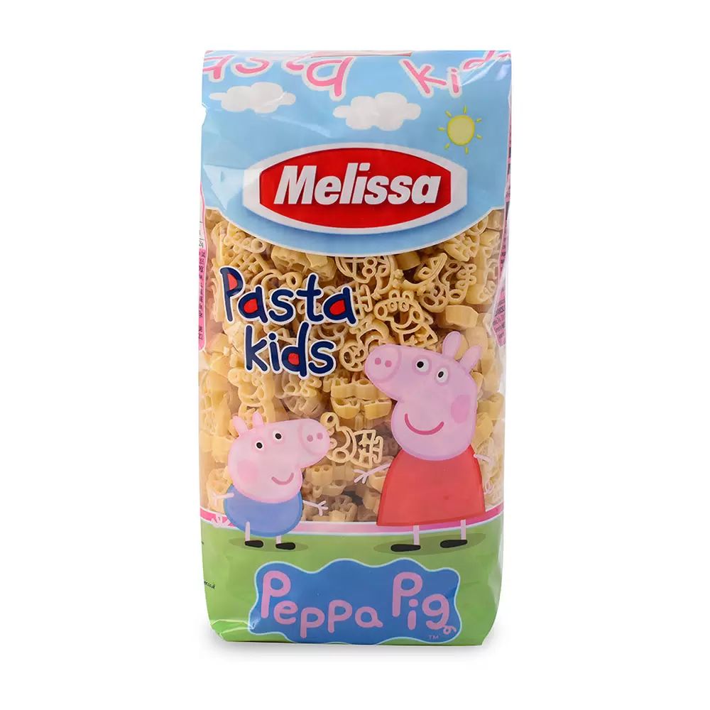 Паста Свинка Пеппа Pasta Kids из Твердых Сортов Пшеницы Melissa 500гр Греция