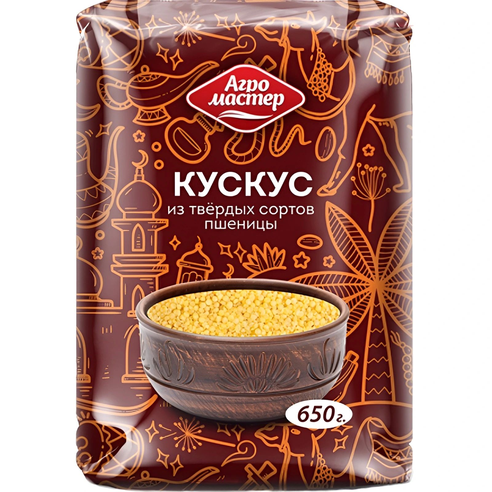 Крупа Кускус из Твердых Сортов Пшеницы Агромастер 620гр Россия
