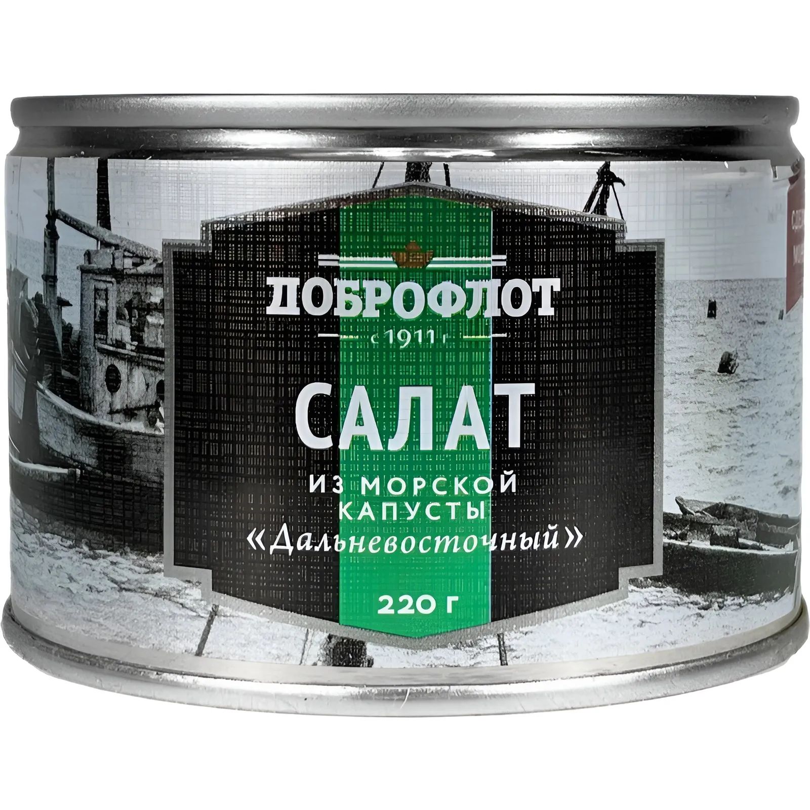 Салат из Морской Капусты Дальневосточный Доброфлот 220гр Находка