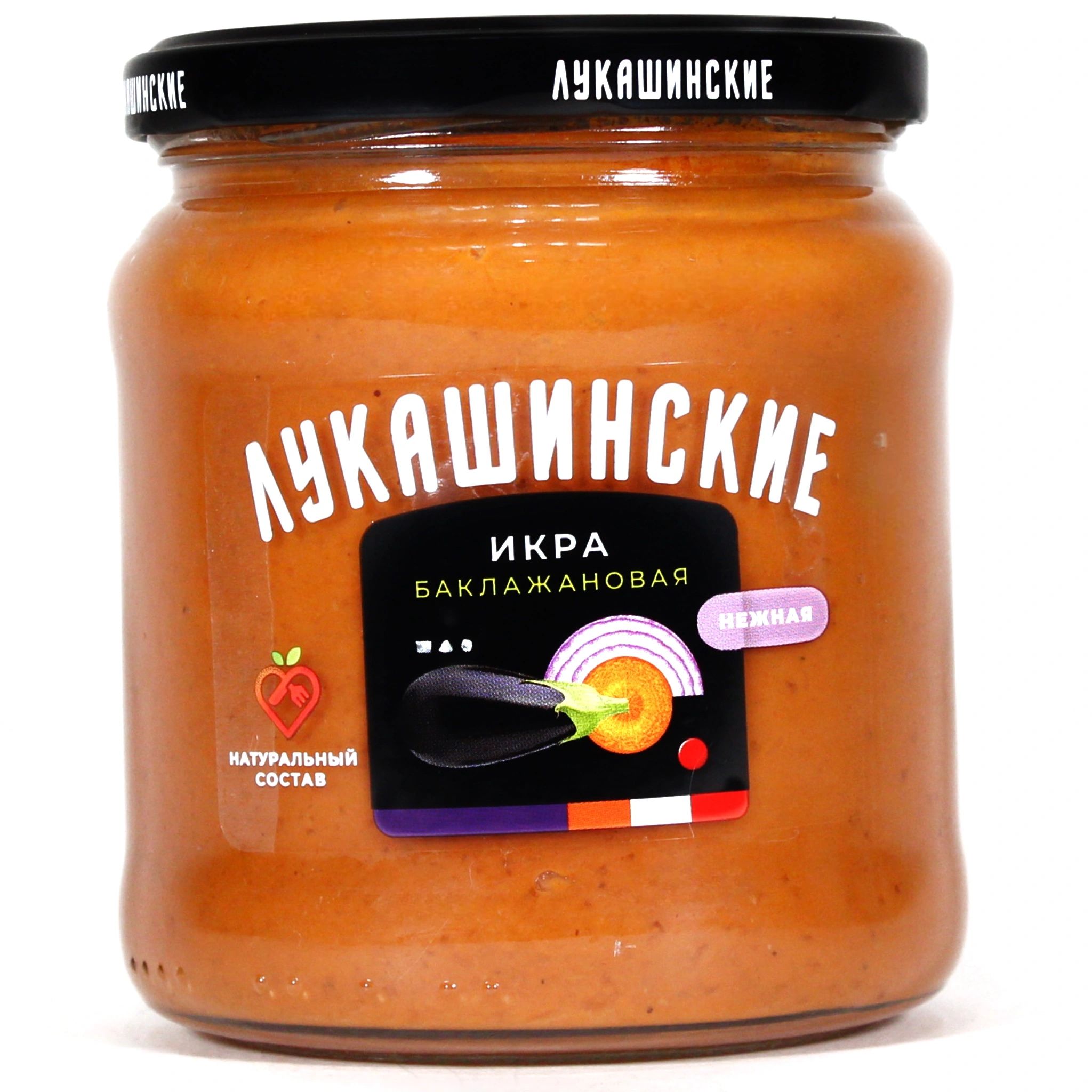 Икра Баклажановая 460гр Лукашинские