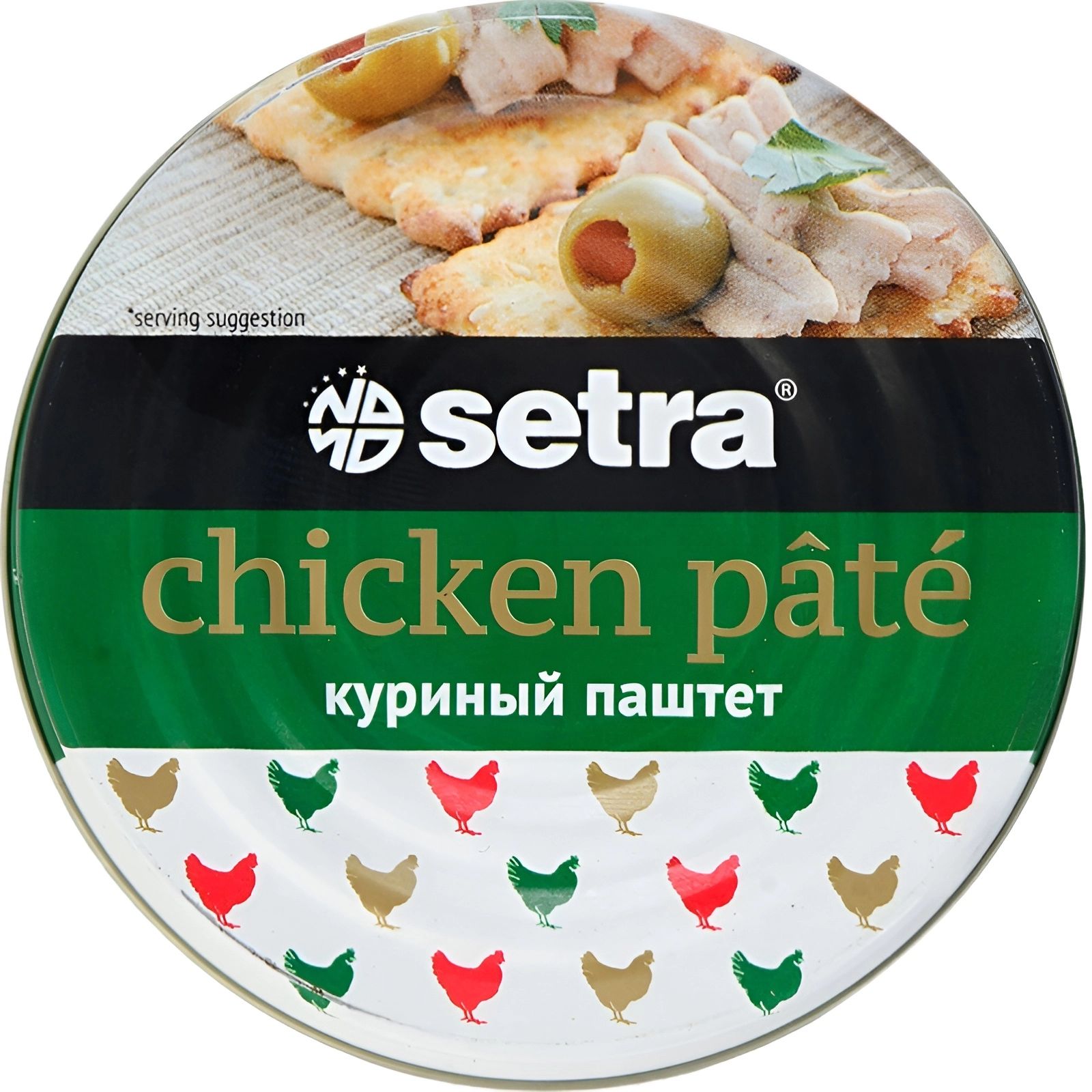 Паштет Куриный Setra 100гр Сербия