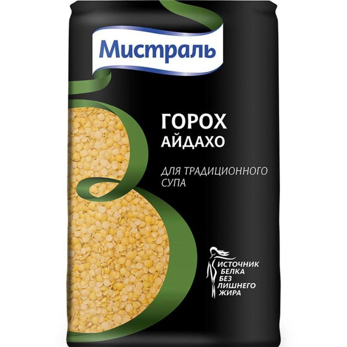 Горох Желтый Колотый Мистраль 500гр Россия