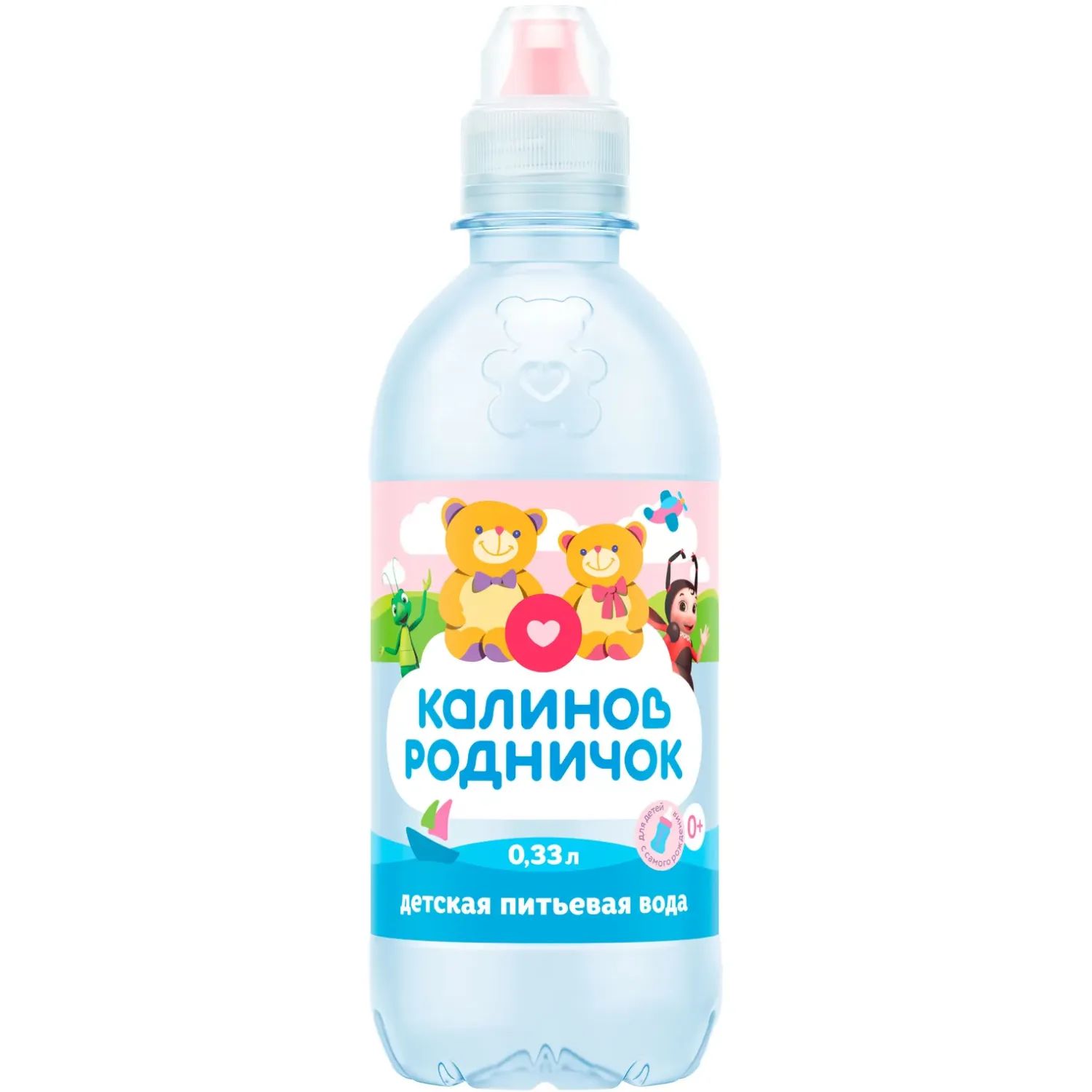 Вода Детская Питьевая Калинов Родничок с 0 месяцев 0,33л
