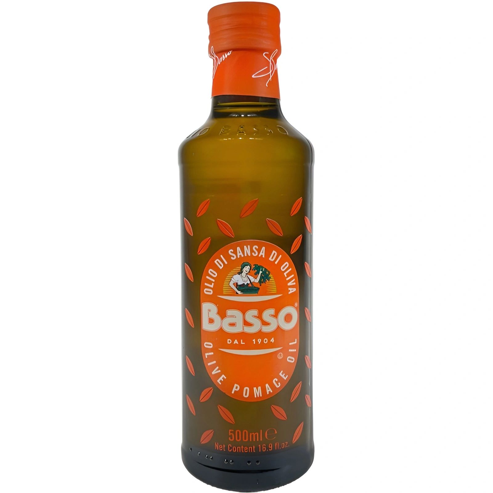 Масло Оливковое Basso Рафинированное 500мл Италия
