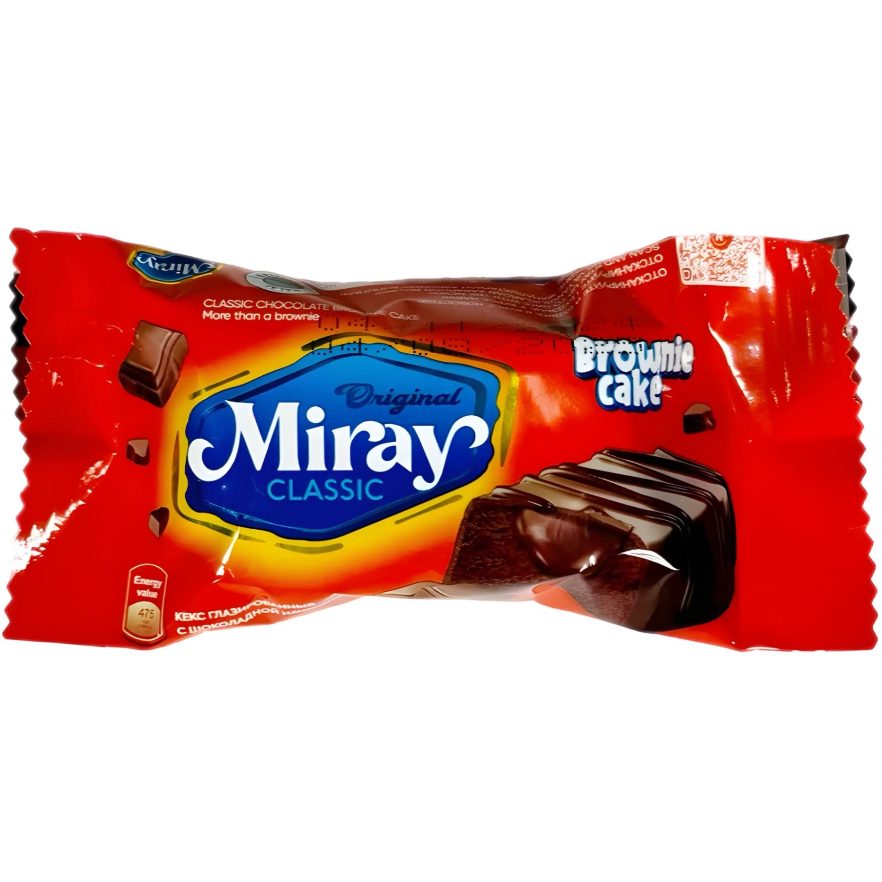 Кекс с Шоколадной Начинкой Brownie Cake Miray 25гр Узбекистан