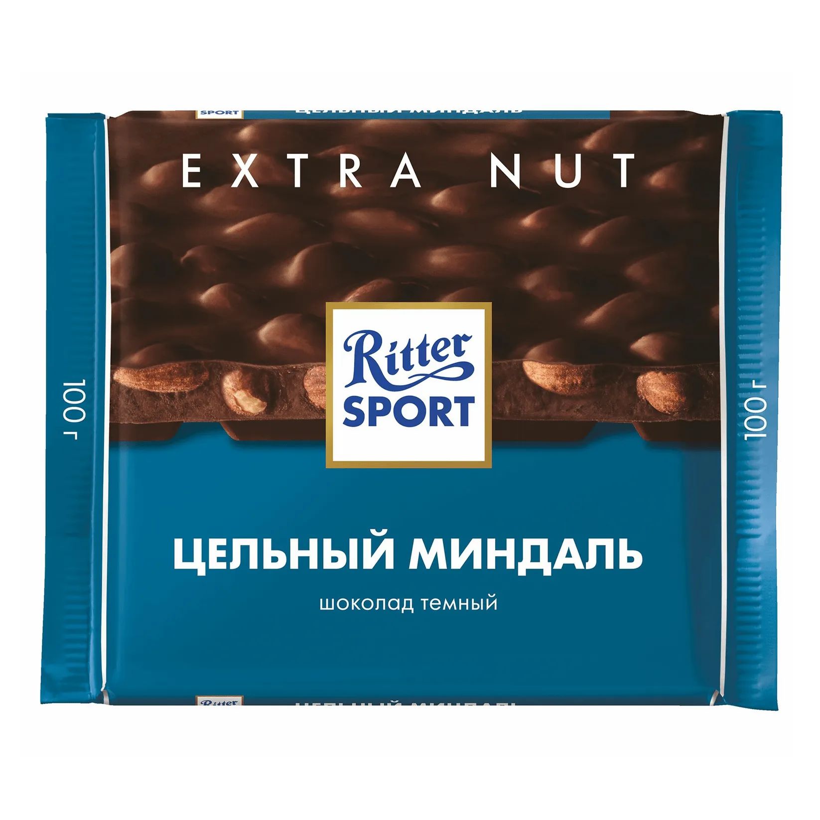 Шоколад Темный с Миндалем Ritter Sport 100гр Германия