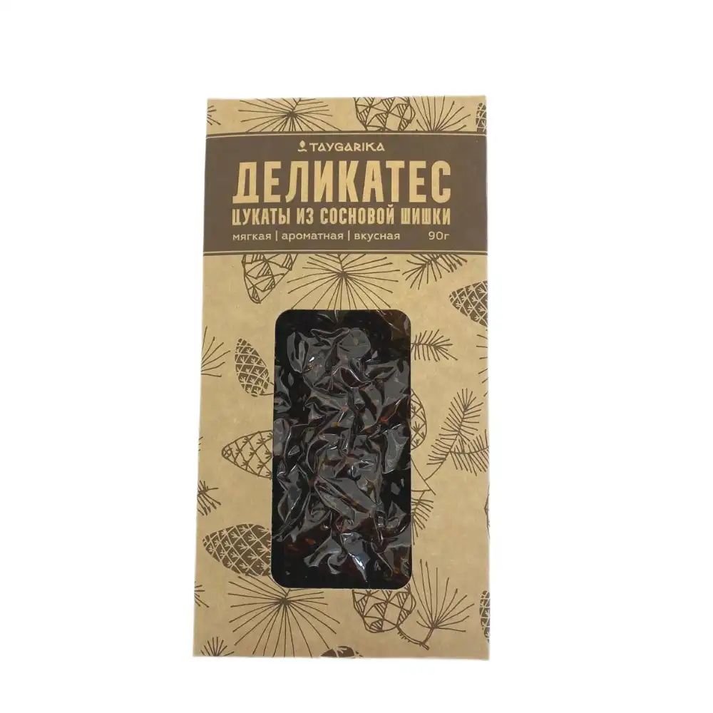 Цукаты из Сосновой Шишки Деликатес Taygarika 90гр Красноярск