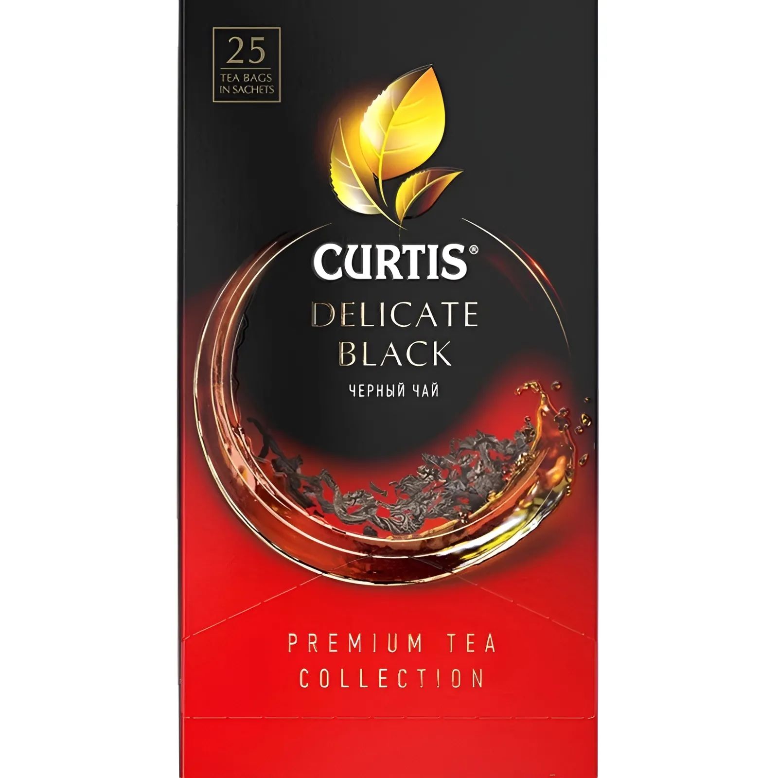Чай Черный Delicate Black Curtis 25*1,7гр Россия