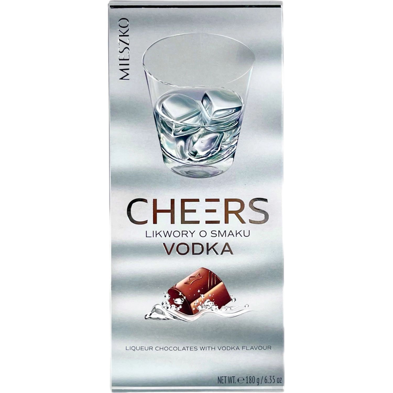 Набор конфет Vodka Cheers в Темном Шоколаде Mieszko 180гр Польша