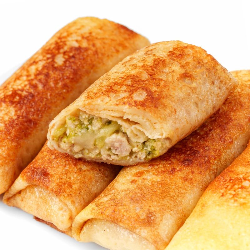 Блинчики с кроликом и брокколи 400гр
