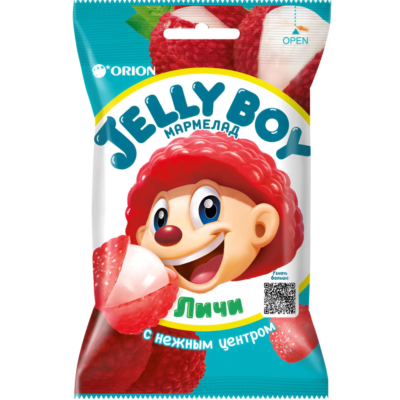 Мармелад жевательный Личи ORION Jelly Boy 66гр Россия