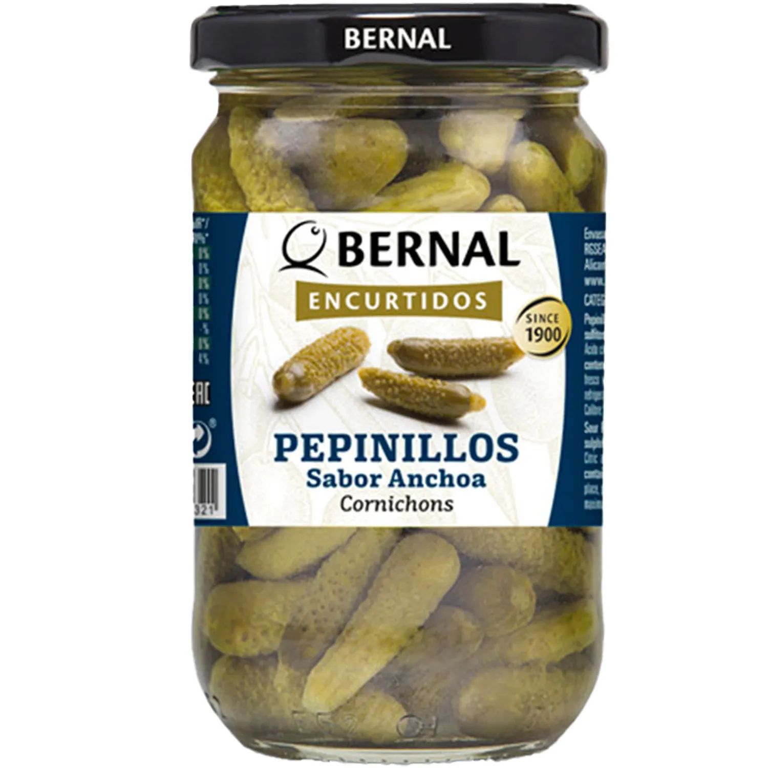 Корнишоны Bernal 300гр Испания