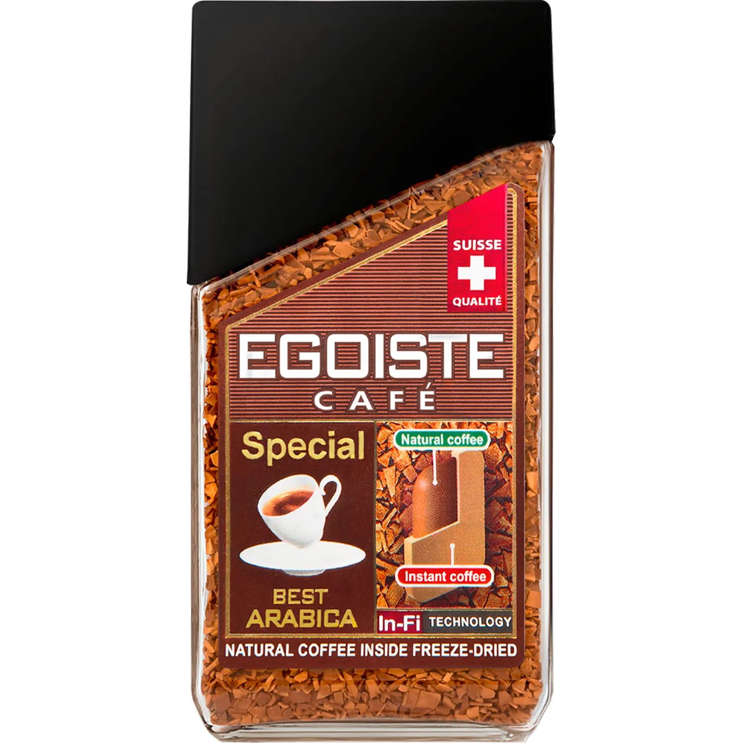 Кофе растворимый Egoiste Special ст/б 100гр Швейцария
