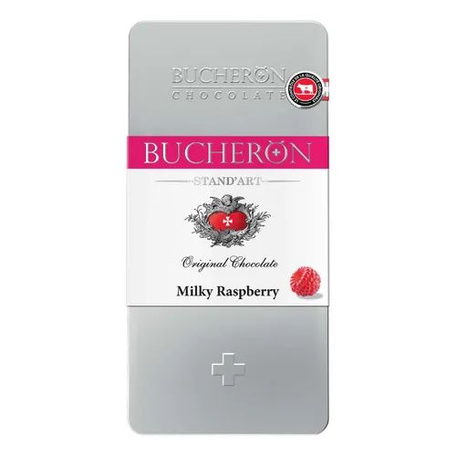 Шоколад Молочный с Малиной Bucheron Village 100гр Ярославль