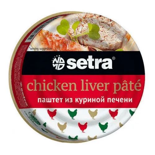 Паштет из Куриной Печени Setra 100гр Сербия