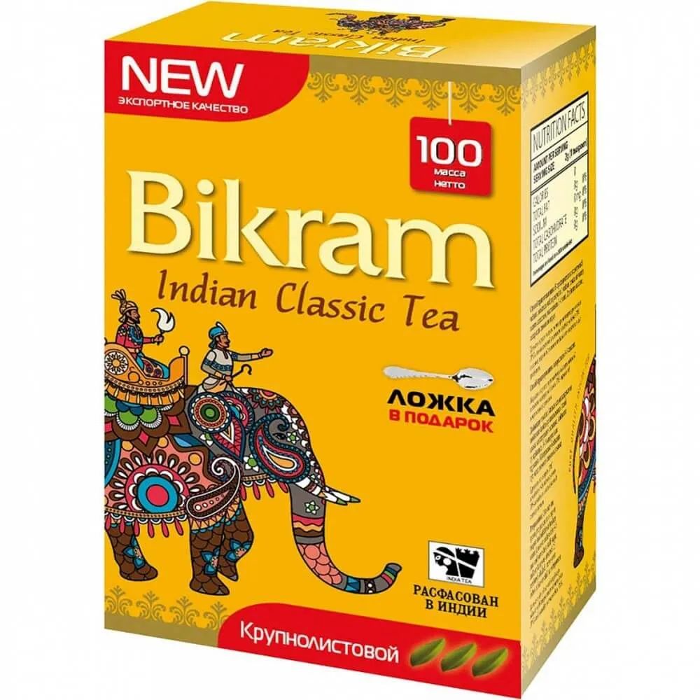 Чай Черный BIKRAM Крупнолистовой/Среднелистовой 500гр Индия