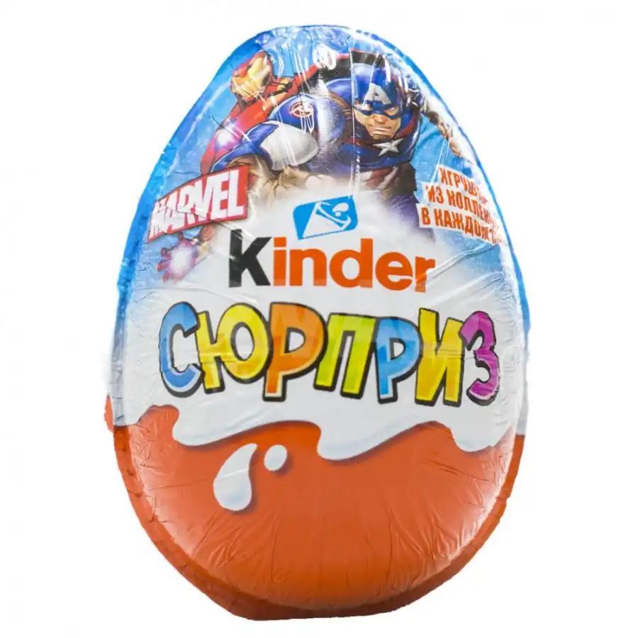 Яйцо Kinder Сюрприз 20гр Владимир