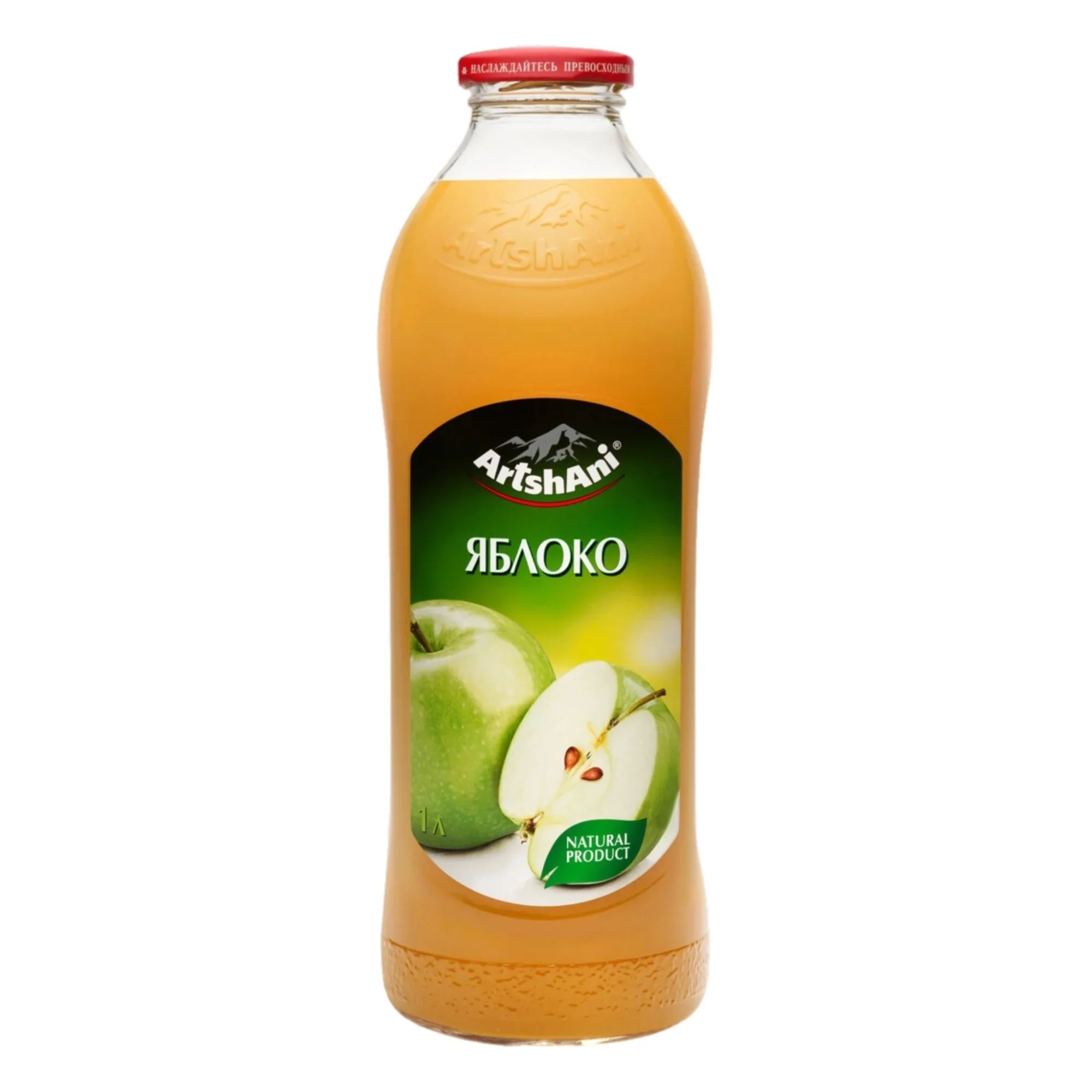 Сок Яблочный с Мякотью Artshani 1л Россия