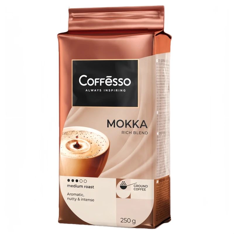 Кофе Молотый Mokka Coffesso 250гр Россия
