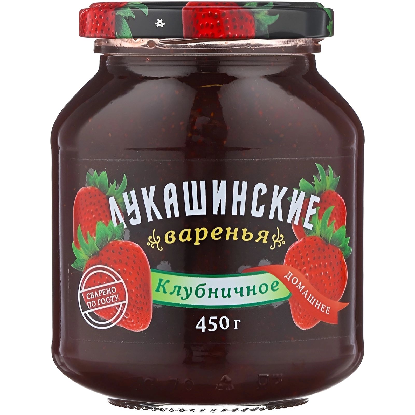 Варенье Клубничное 350гр Лукашинские