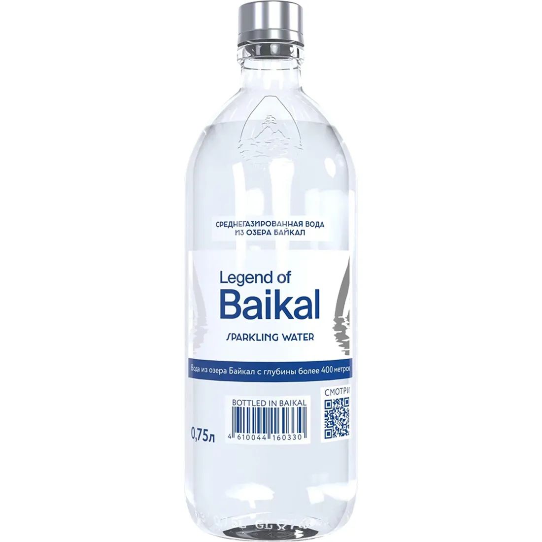 Вода Legend of Baikal Газированная ст/б 0,75л