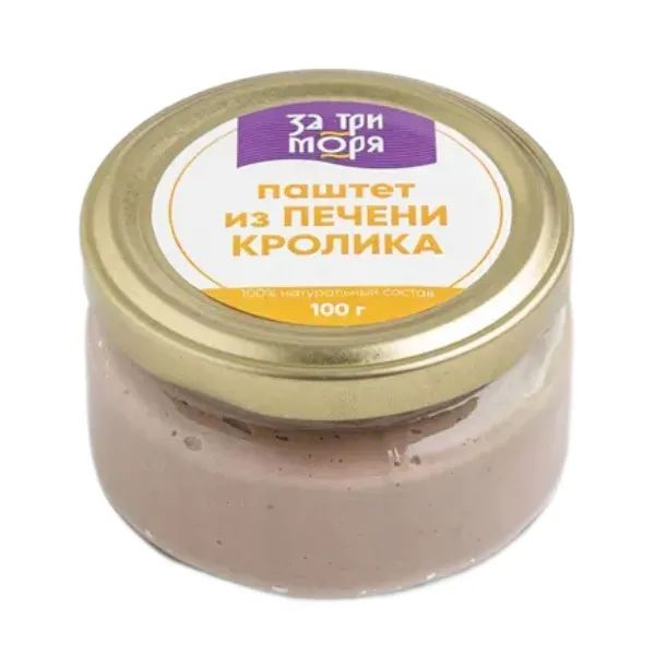 Паштет из печени кролика 100гр