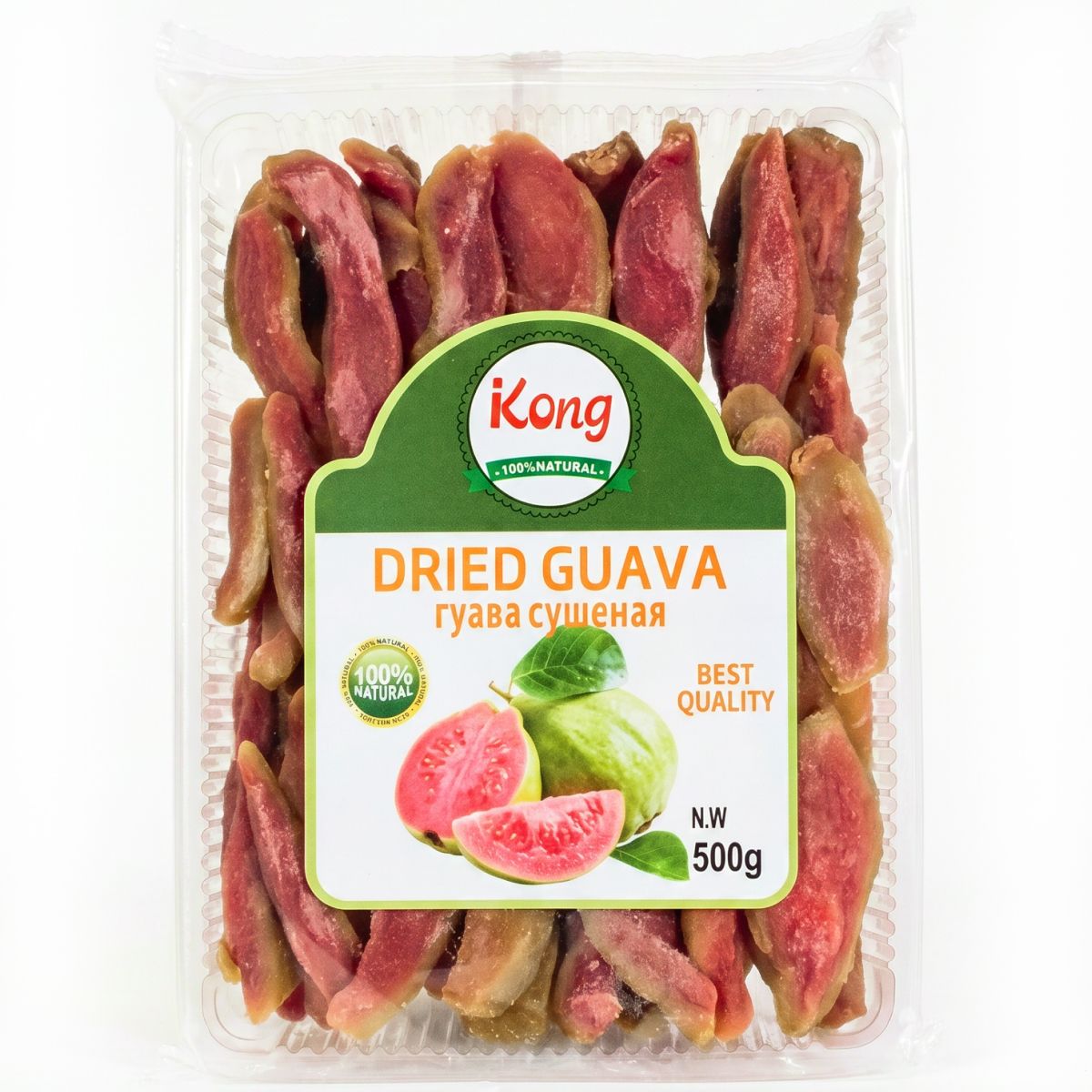 Гуава СУШЕНАЯ 500гр KONG