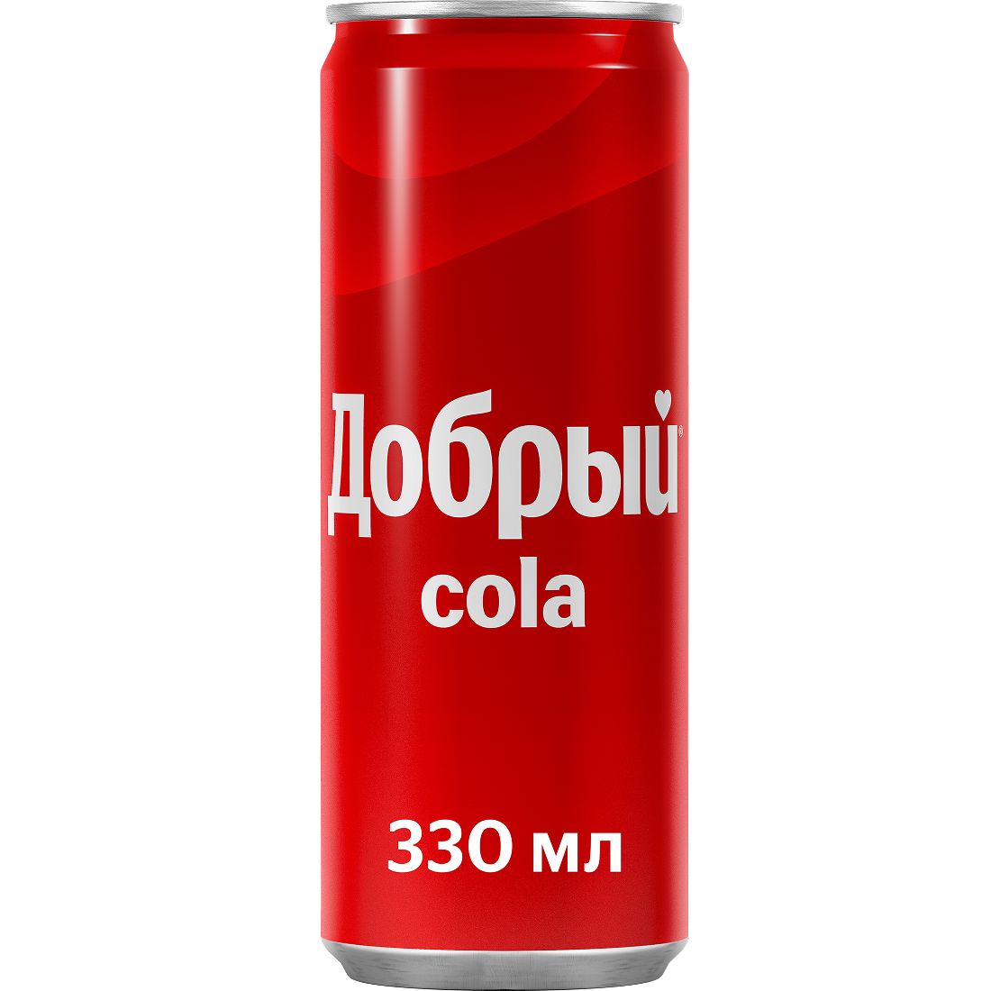 Напиток Газированный Добрый Кола 0,33л ж/б Россия