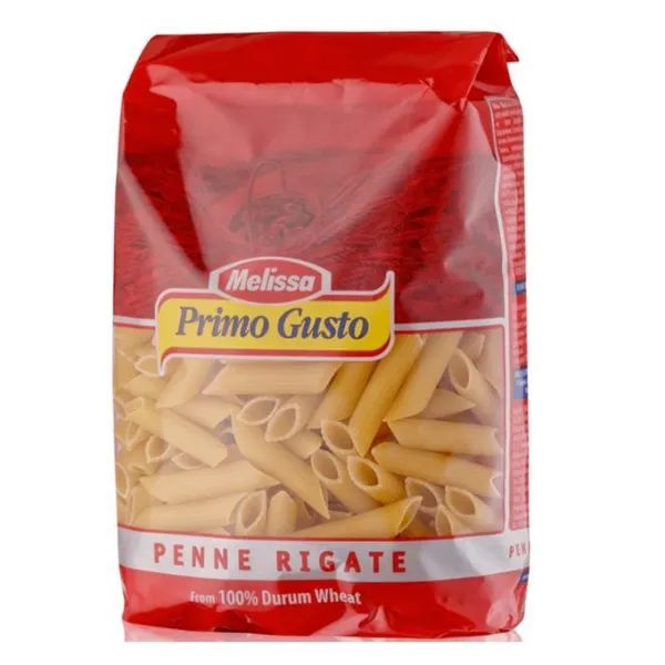 Паста Penne Rigate Цельнозерновая из Твердых Сортов Пшеницы 500гр Греция
