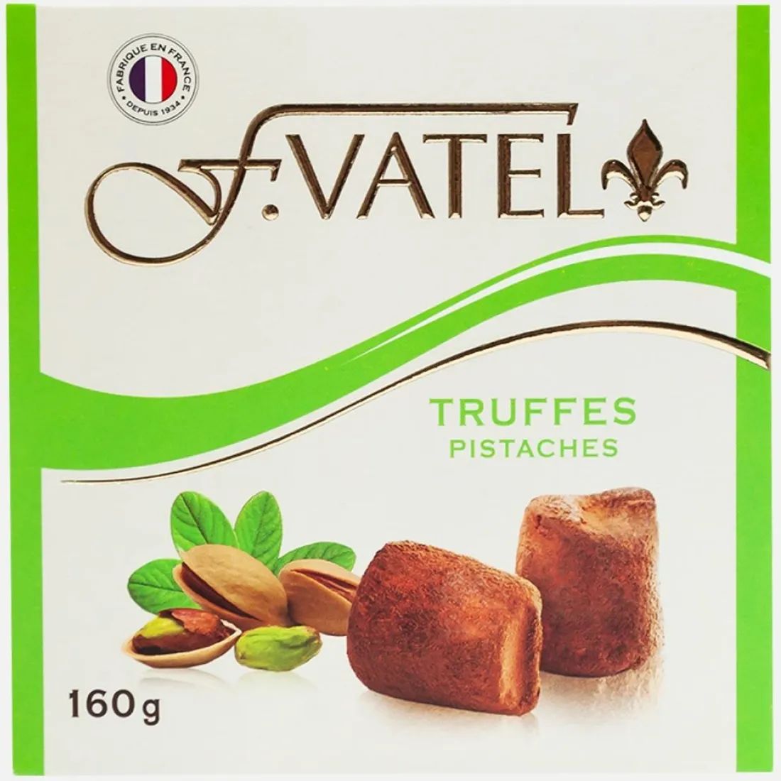 Трюфели с Фисташкой F.Vatel 160гр Франция