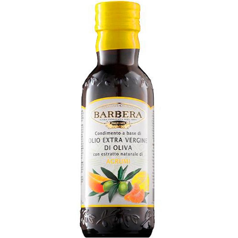 Масло Оливковое Barbera c Экстрактом Цитрусовых Extra Virgin 250мл Италия