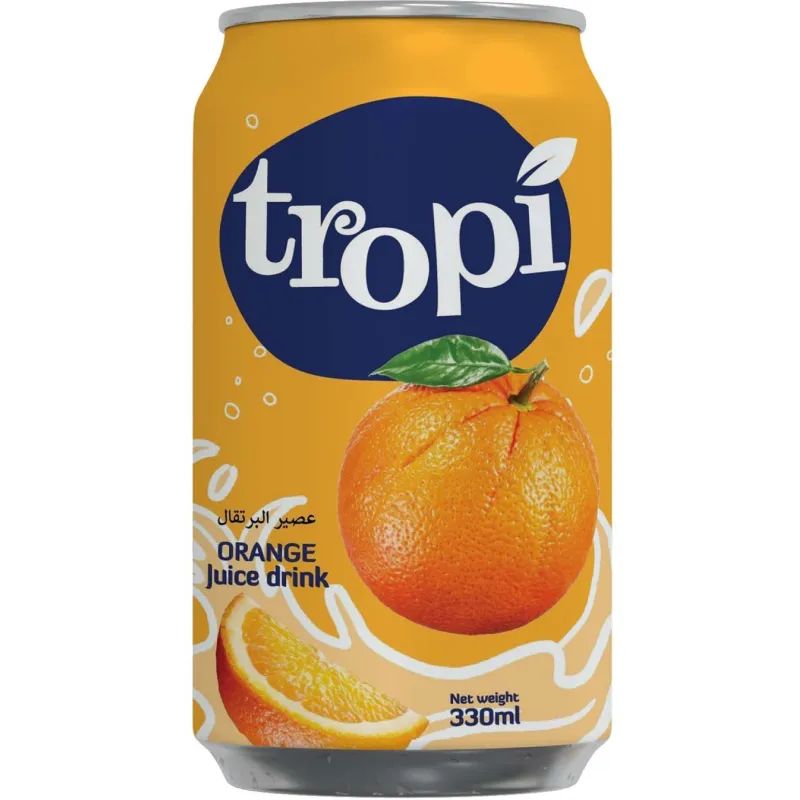 Напиток TROPI со вкусом Апельсина 330мл Вьетнам