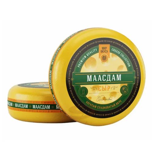 Сыр Маасдам 45% Кобрино Беларусь