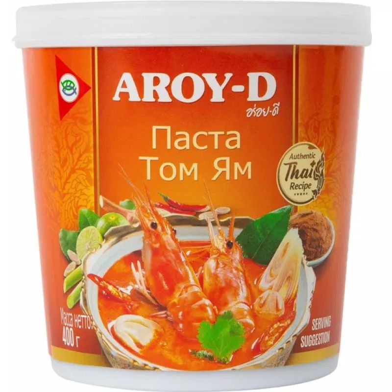 Паста Том Ям AROY-D 400гр Таиланд