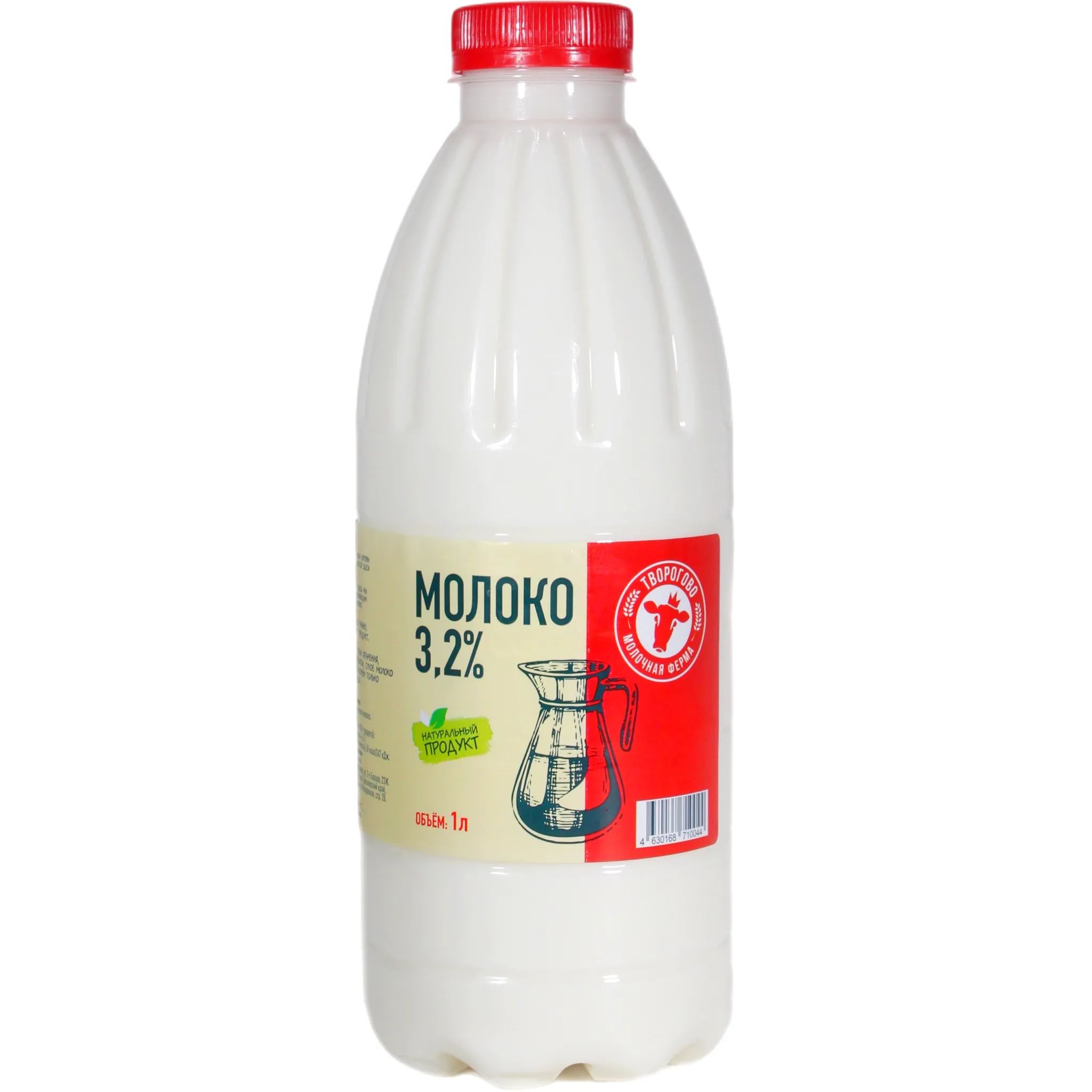 Молоко 3,2% 1л Творогово
