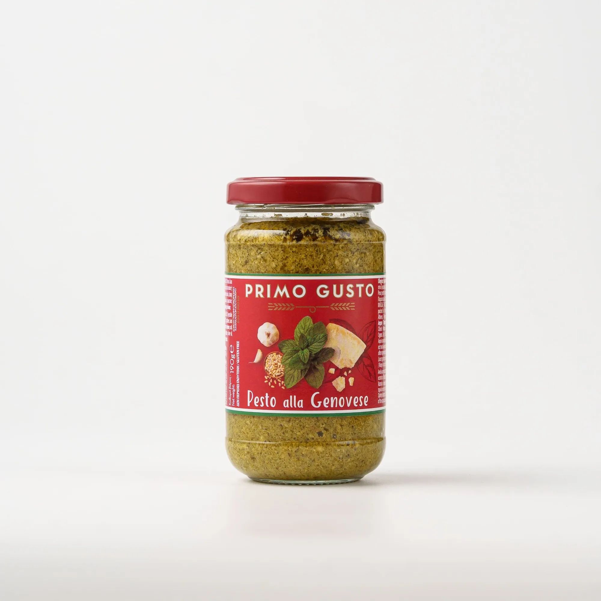 Соус ПЕСТО по-генузэски Primo Gusto 190гр Греция