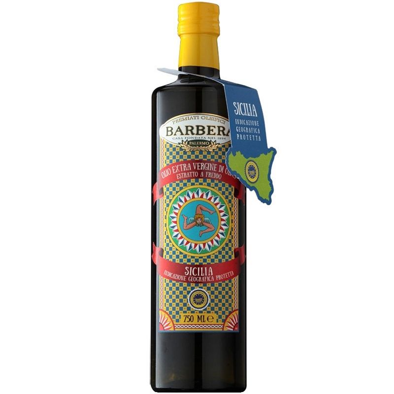 Масло оливковое BARBERA Sicilia Extra Virgin 750мл Италия