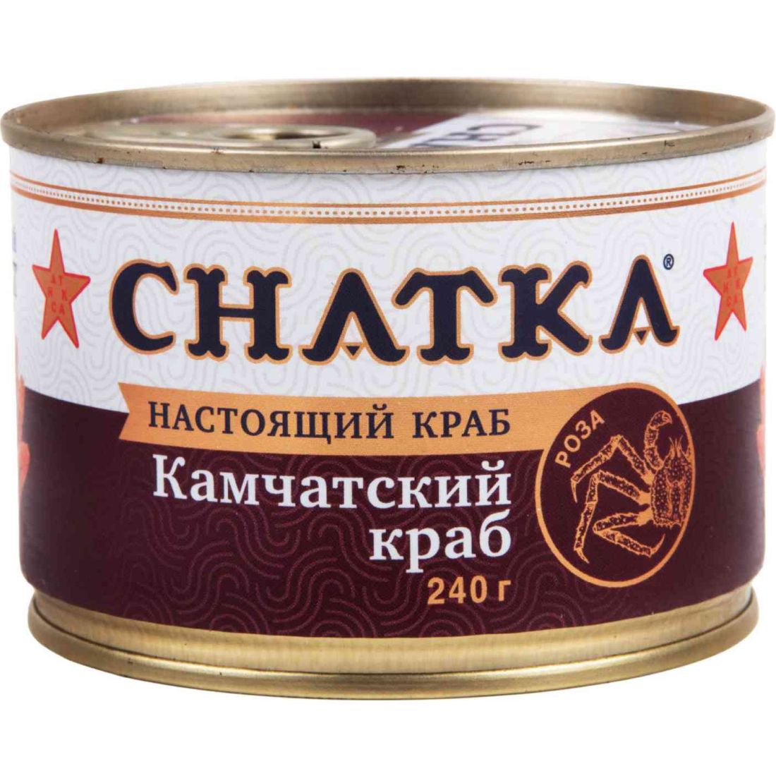 Краб Камчатский Снатка 240 гр Россия